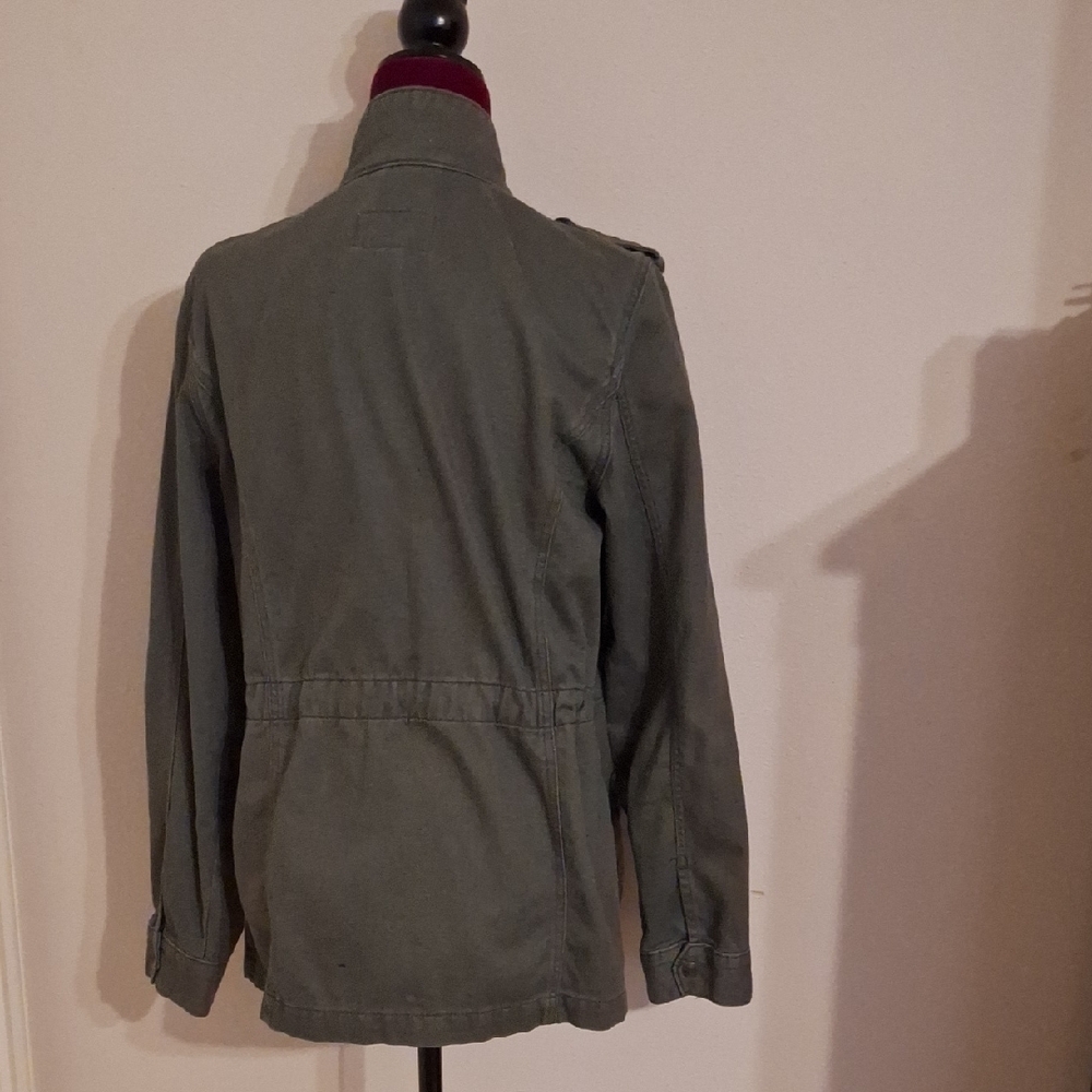 LEVI Utility Field Jacket - Olive Green Women's Coat - Picture 2 of 2